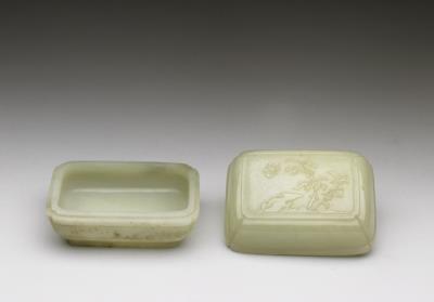 图片[3]-Jade rectangular box, Qing dynasty (1644-1911)-China Archive